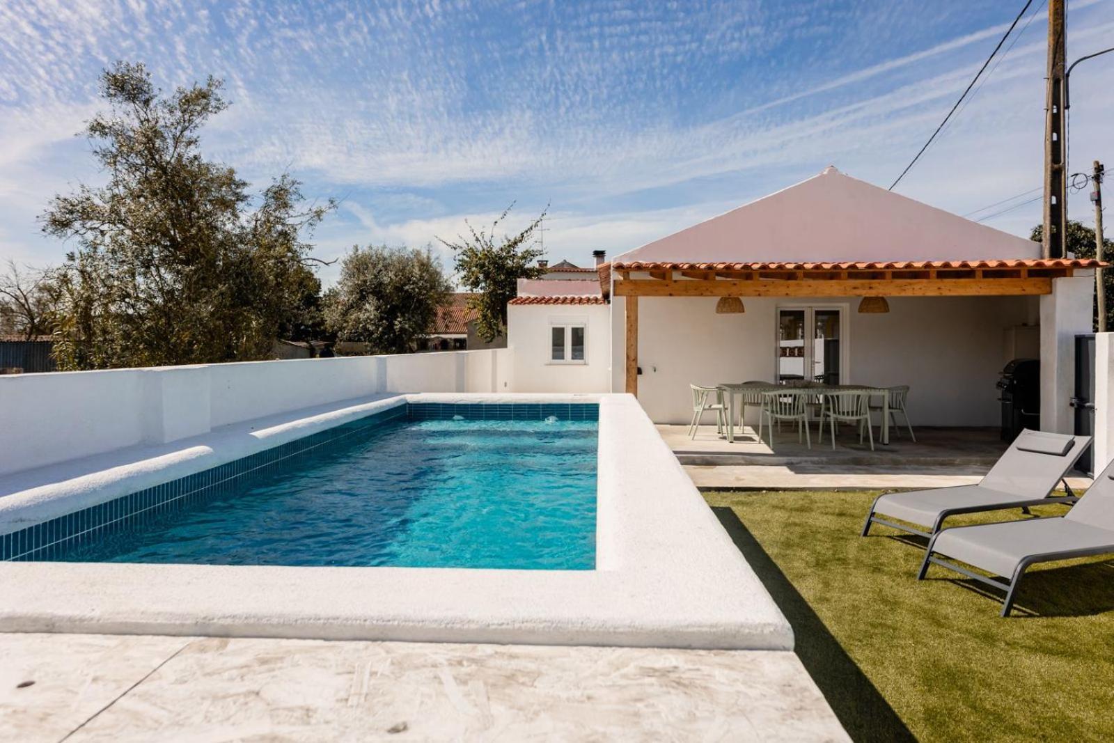 阿布兰特什Country Pool House 27别墅 外观 照片